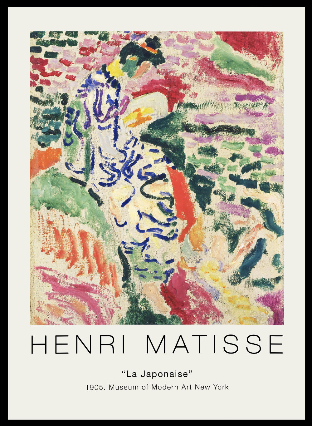 Henri Matisse La Japonaise Woman beside the Water 1905 Wall