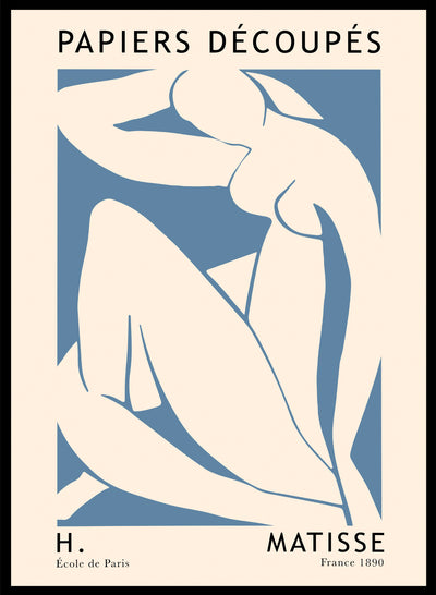 Sugar & Canvas 28x40inches/70x100cm Blue Nudes by Henri Matisse Print