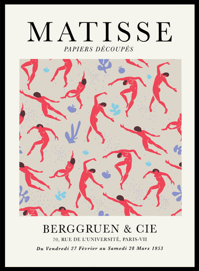 Sugar & Canvas 28x40inches/70x100cm The Dance by Henri Matisse Print