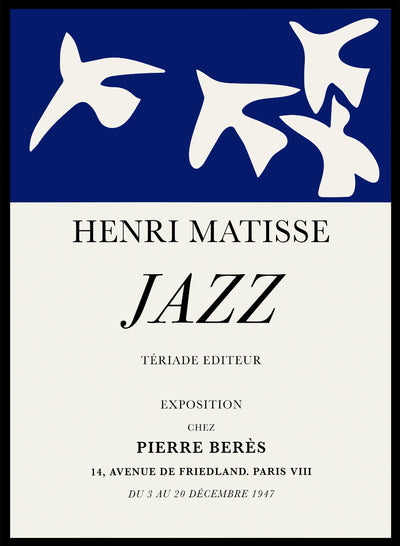Sugar & Canvas 28x40inches/70x100cm Les Oiseaux 1947 by Henri Matisse Print