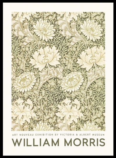 Sugar & Canvas 28x40inches/70x100cm Chrysanthemum by William Morris Print