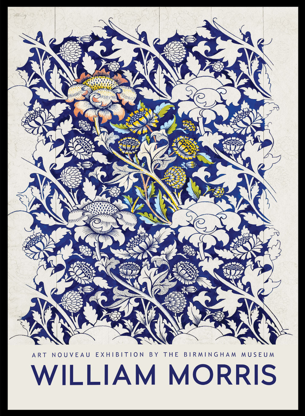 William Morris Art - Wey Pattern
