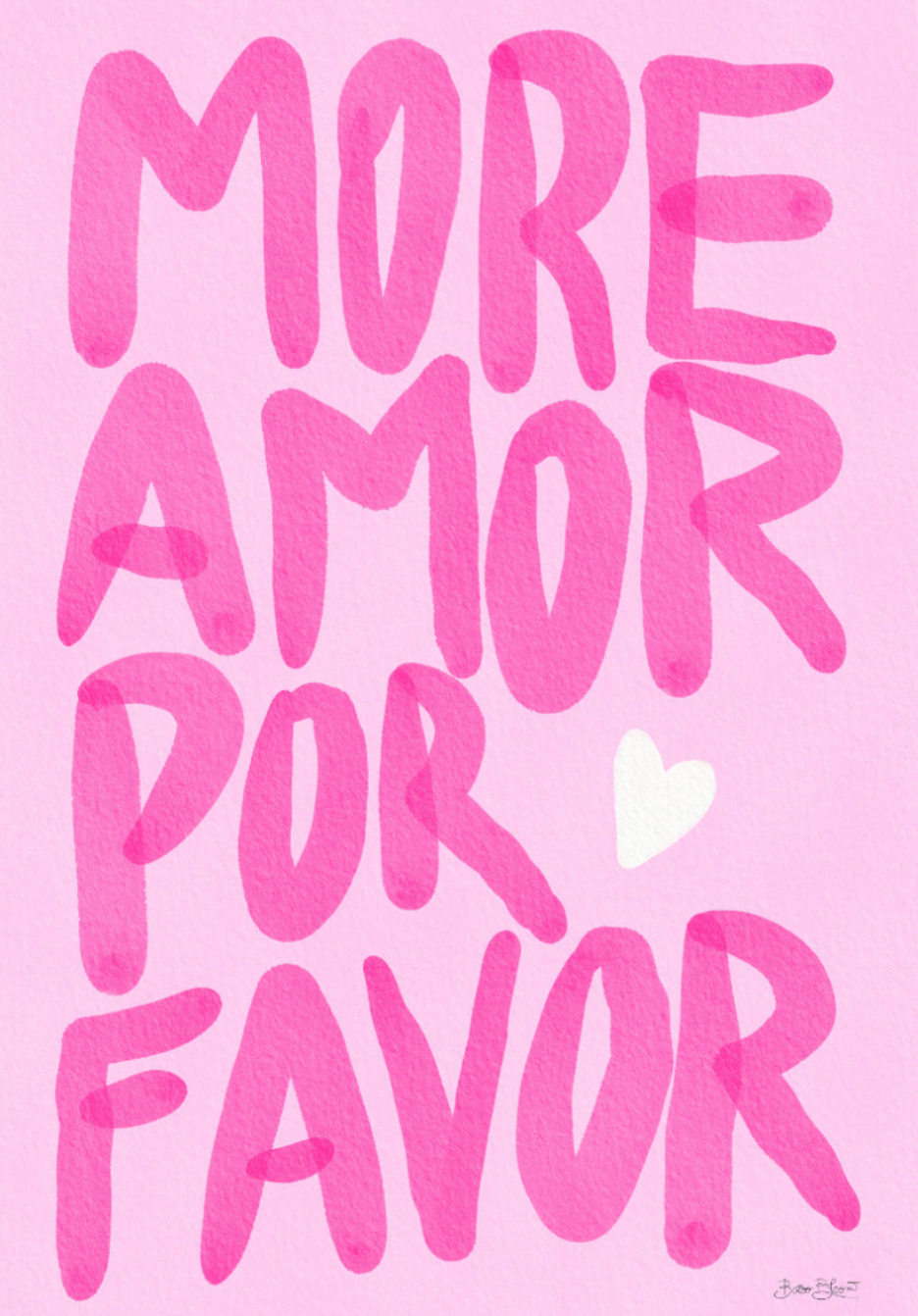Typography Art Prints - Sugar & Canvas