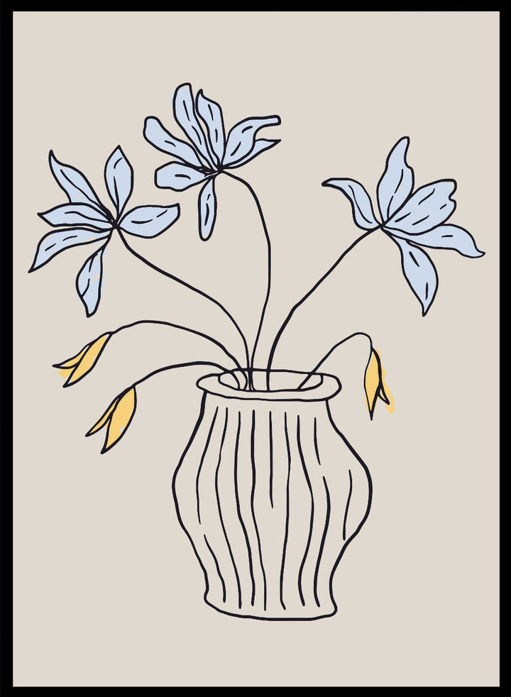 'Flower Arrangement' Aesthetic Art Print_Sugar & Canvas