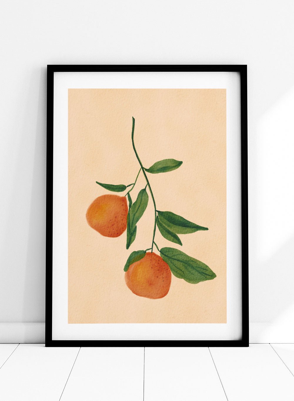 'Hanging Oranges' Aesthetic Art Print_Sugar & Canvas