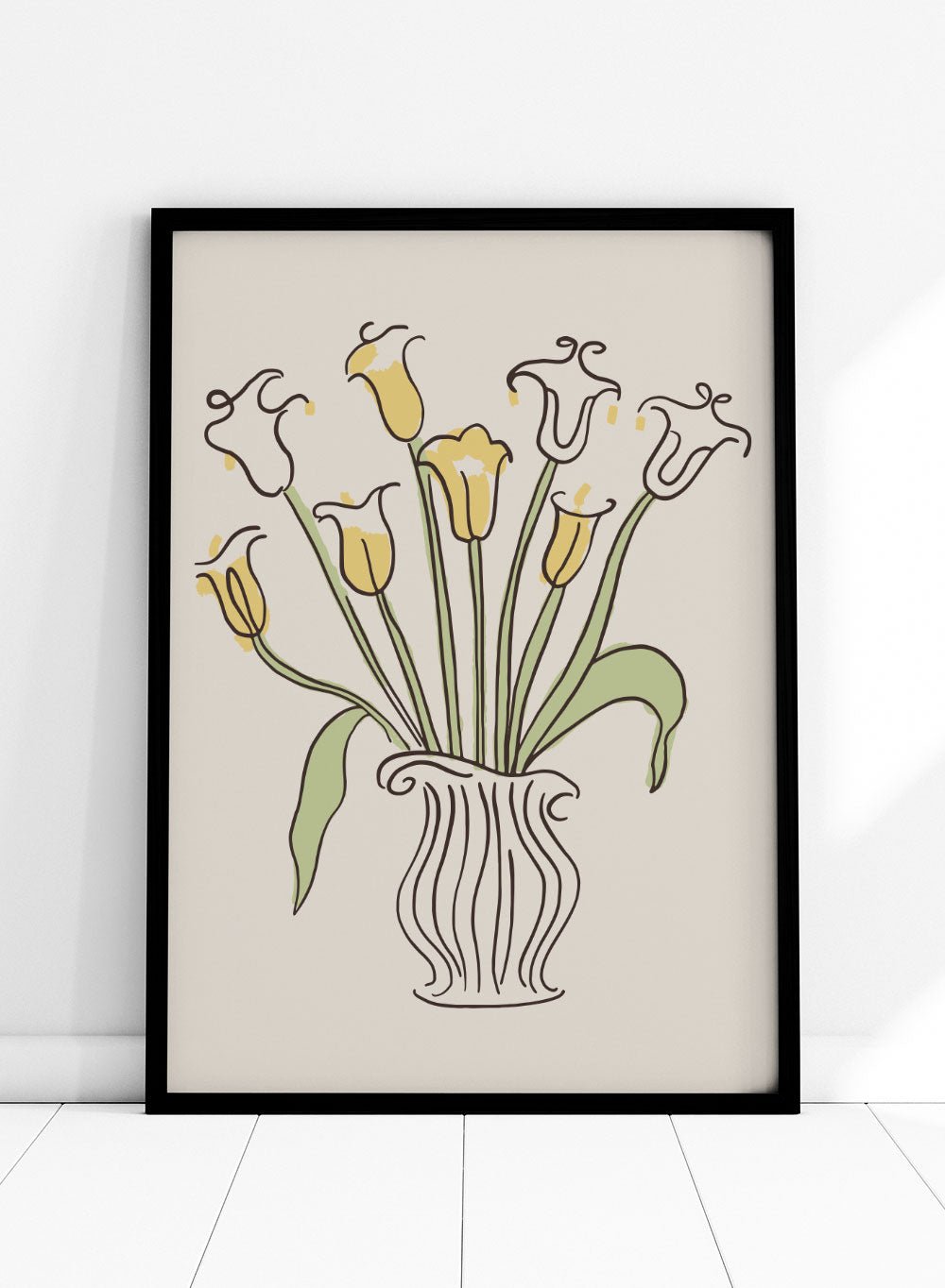 'Waltz of the Tulips' Aesthetic Art Print_Sugar & Canvas