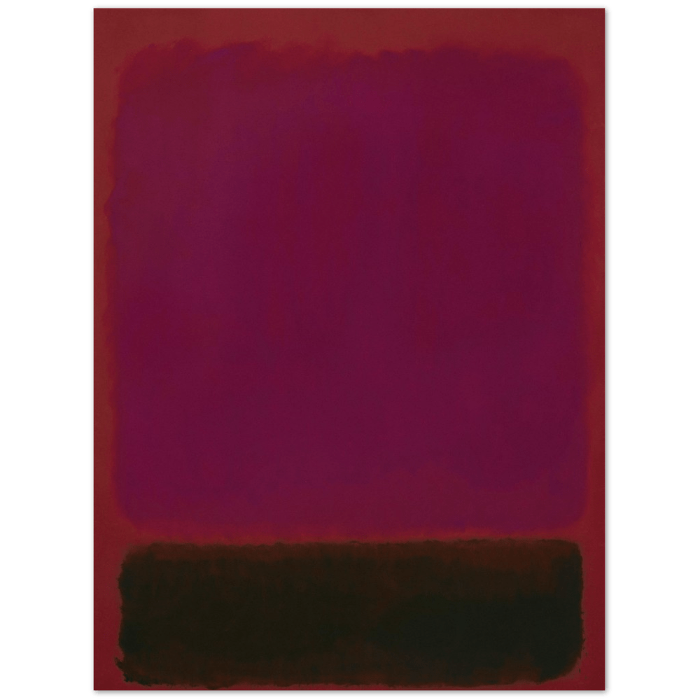 Mark Rothko Untitled Art Print_Sugar & Canvas