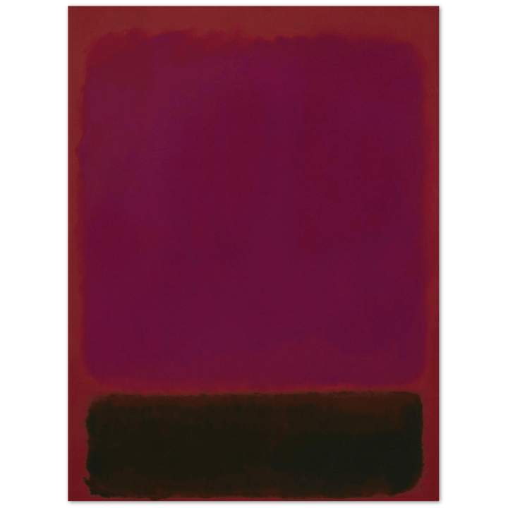 Mark Rothko Untitled Art Print_Sugar & Canvas