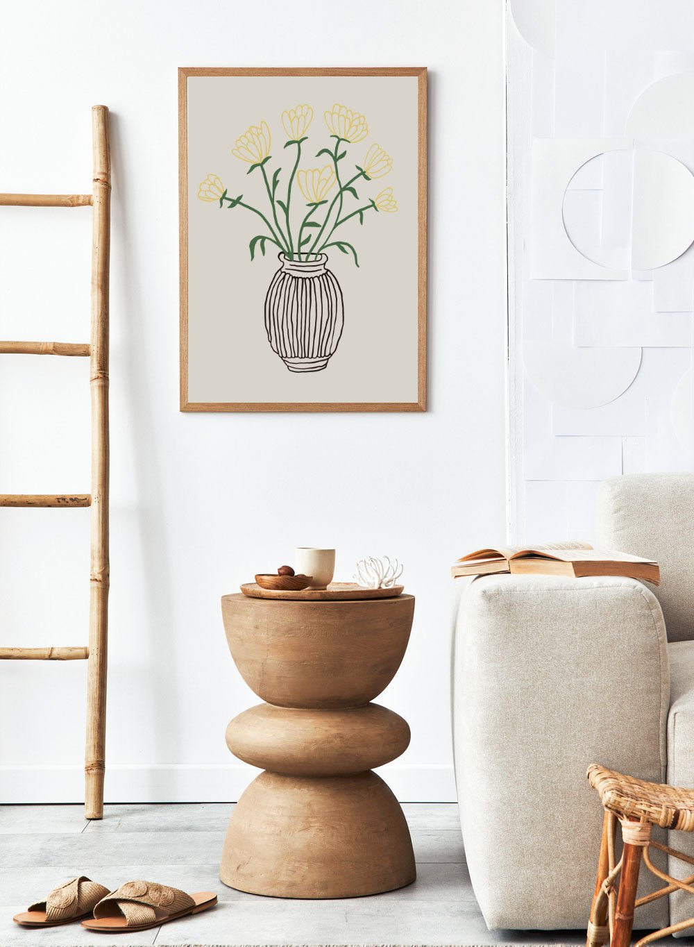 'Yellow Bouquet" Aesthetic Art Print_Sugar & Canvas