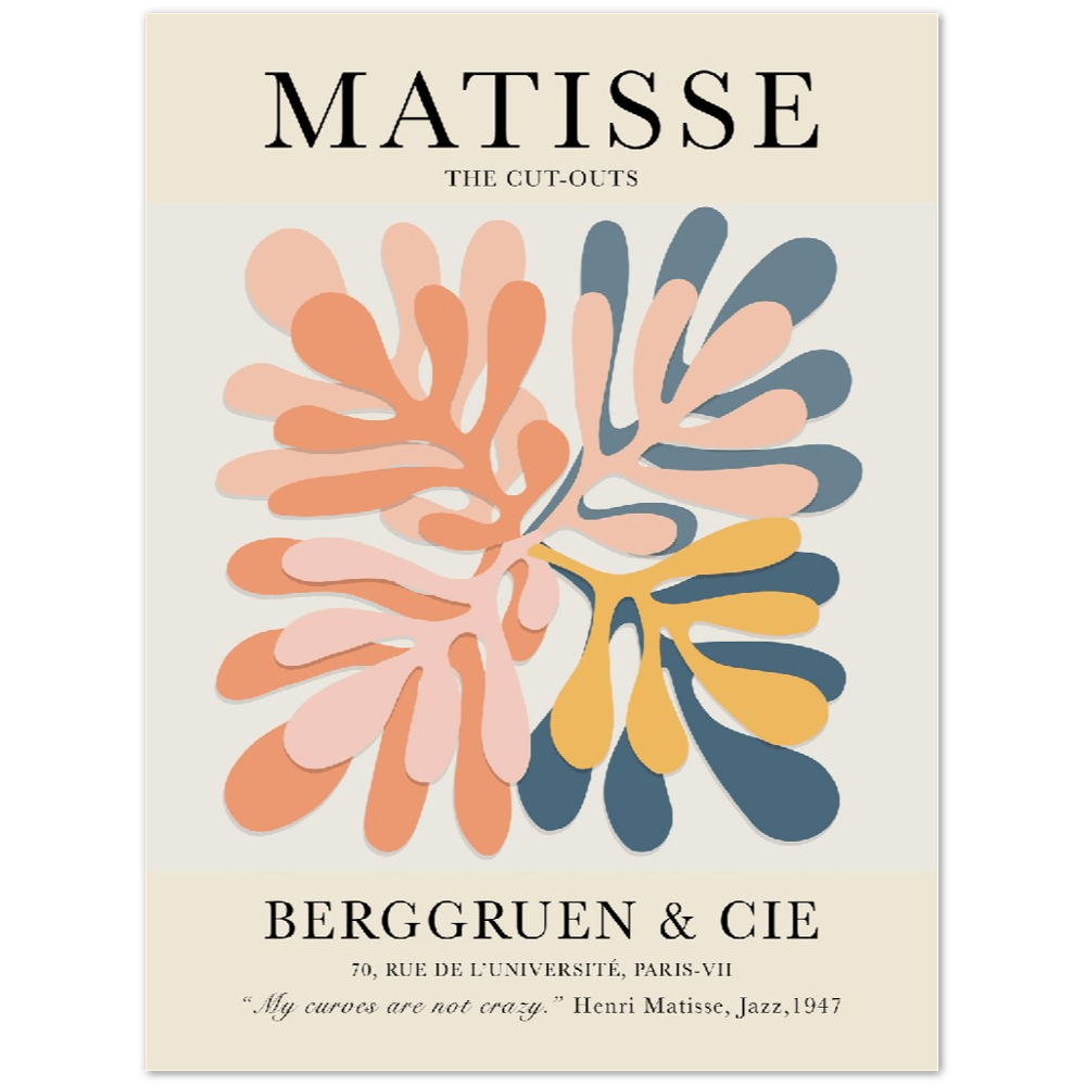 The Cut - Outs by Henri Matisse Print_Sugar & Canvas