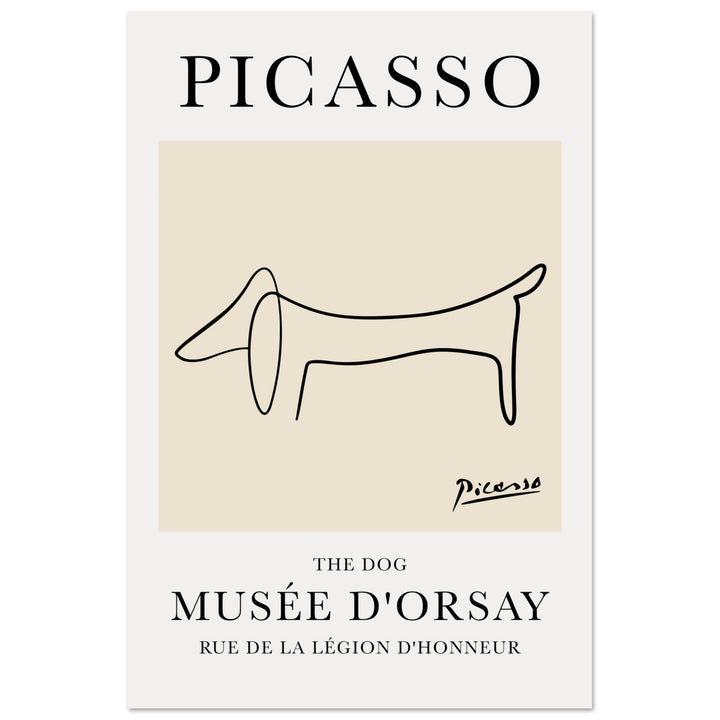 The Dog Line Drawing by Pablo Picasso Printef8d248a-1e58-443f-bad4-d9d5f5edf384Sugar & Canvas