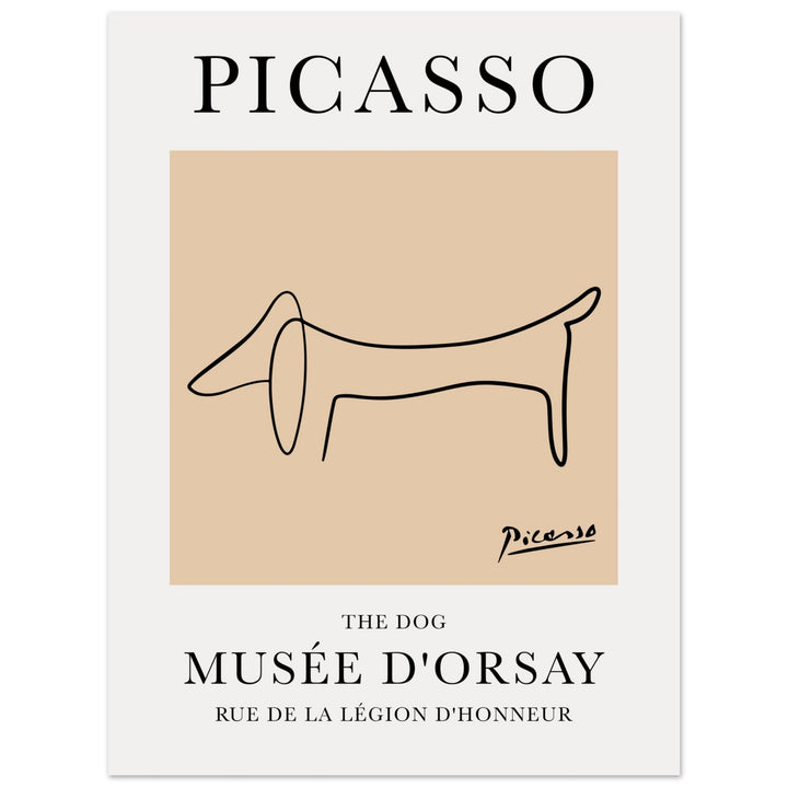 The Dog Line Drawing by Pablo Picasso Print2ed39201-cf22-43e3-8421-e6dc981f2669Sugar & Canvas