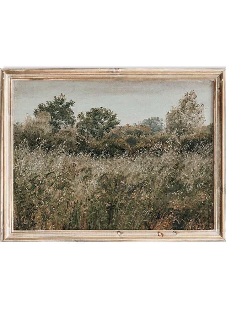 "Field of Oats near Vejby" Art Print_Sugar & Canvas