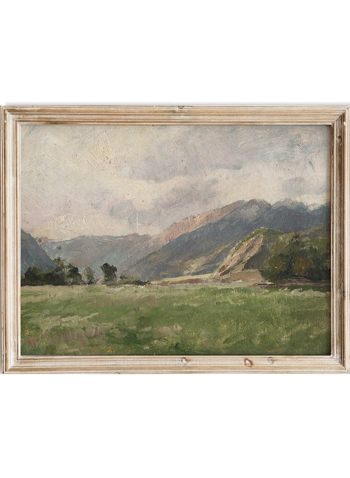 "Mountain Meadow" Art Print_Sugar & Canvas