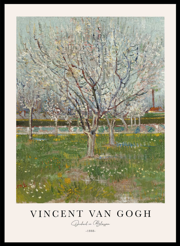 Van Gogh Orchard in Blossom (Plum Trees) Art Print_Sugar & Canvas