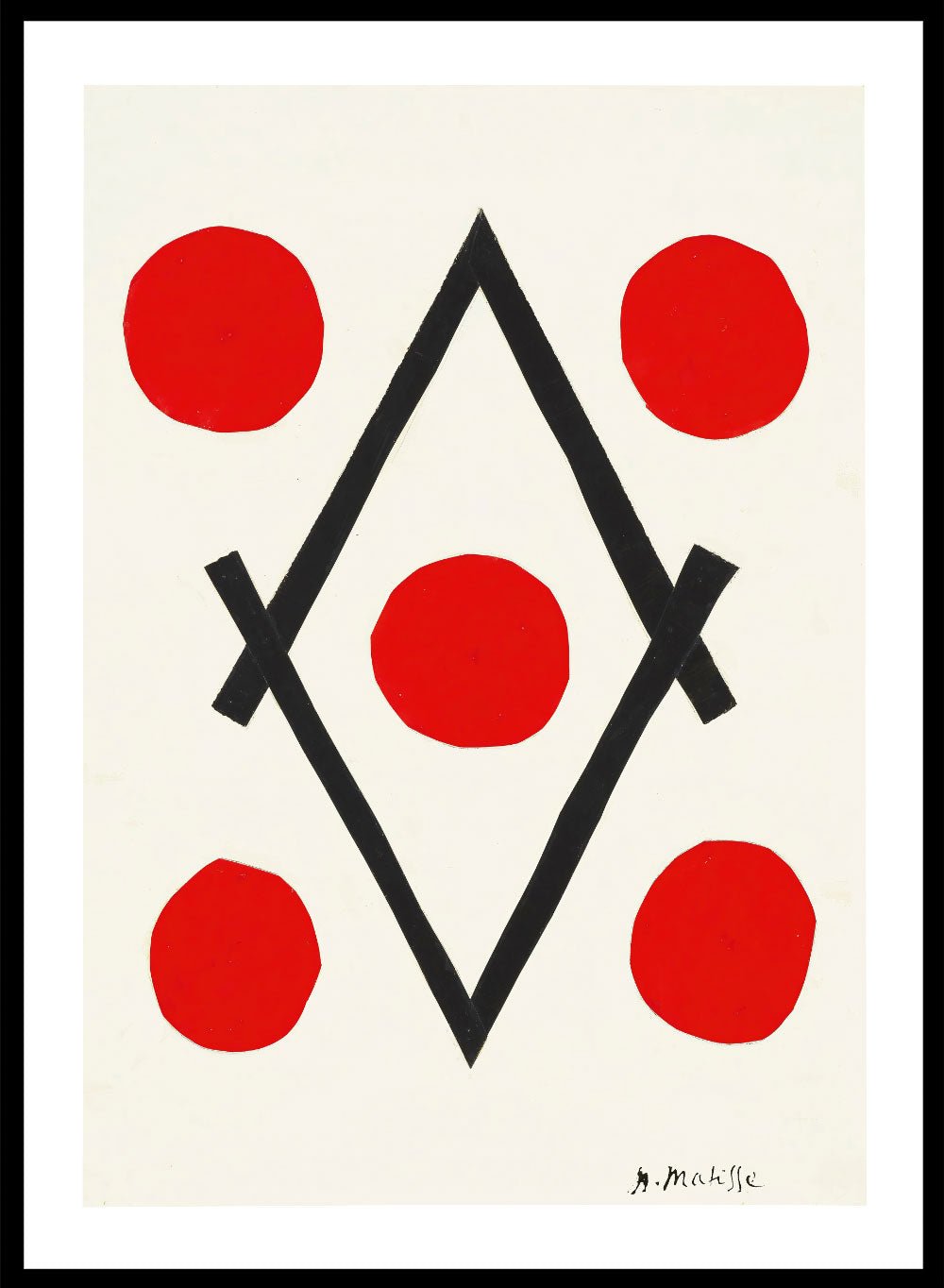 Henri Matisse Losange Art Print_Sugar & Canvas