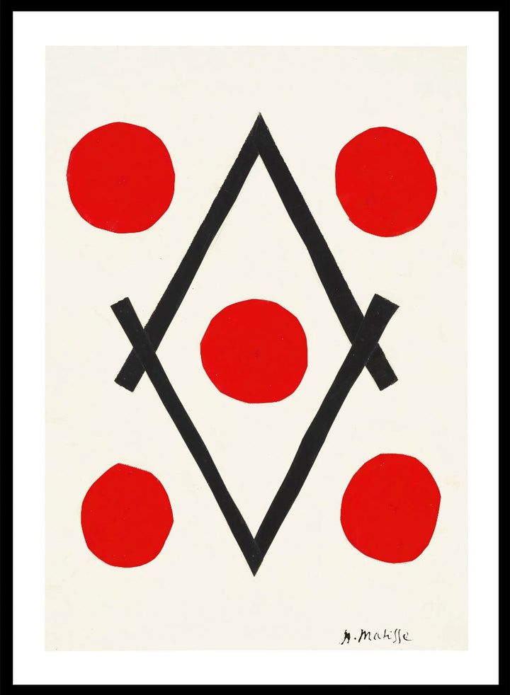 Henri Matisse Losange Art Print_Sugar & Canvas