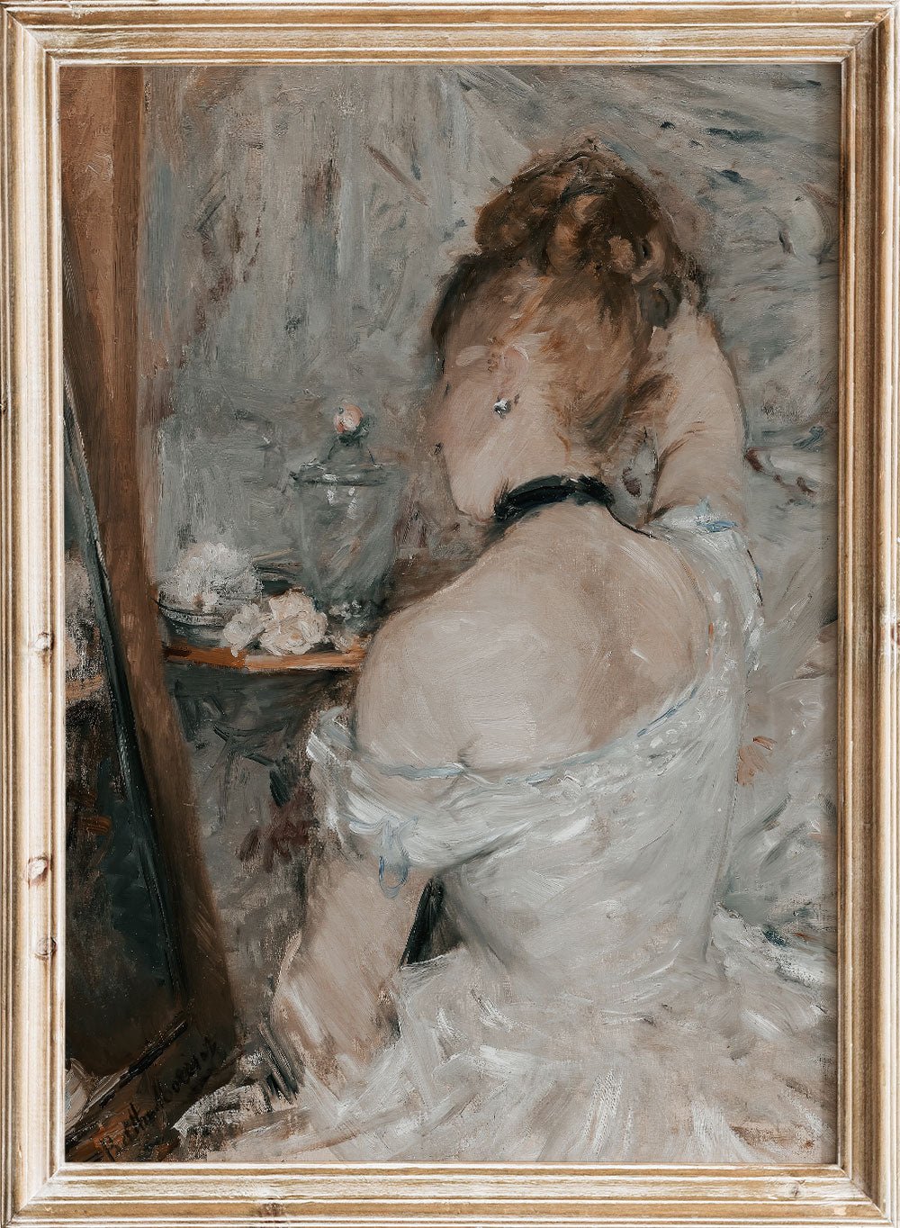 "Woman at Her Toilette" Art Print_Sugar & Canvas