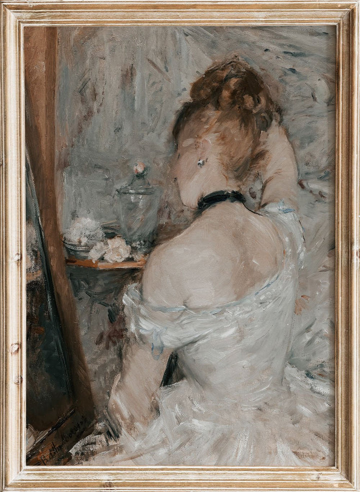 "Woman at Her Toilette" Art Print_Sugar & Canvas