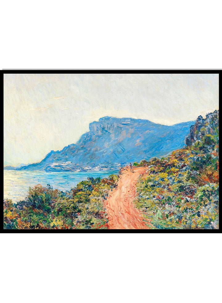 La Corniche near Monaco 1884 by Monet Print_Sugar & Canvas