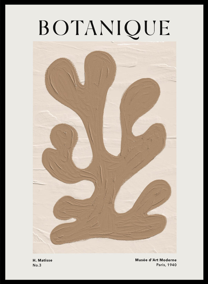 Botanique Cut - Outs Inspired by Henri Matisse Art Print_Sugar & Canvas