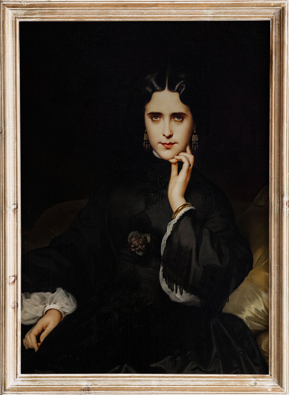 "Madame de Loynes" Art Print_Sugar & Canvas