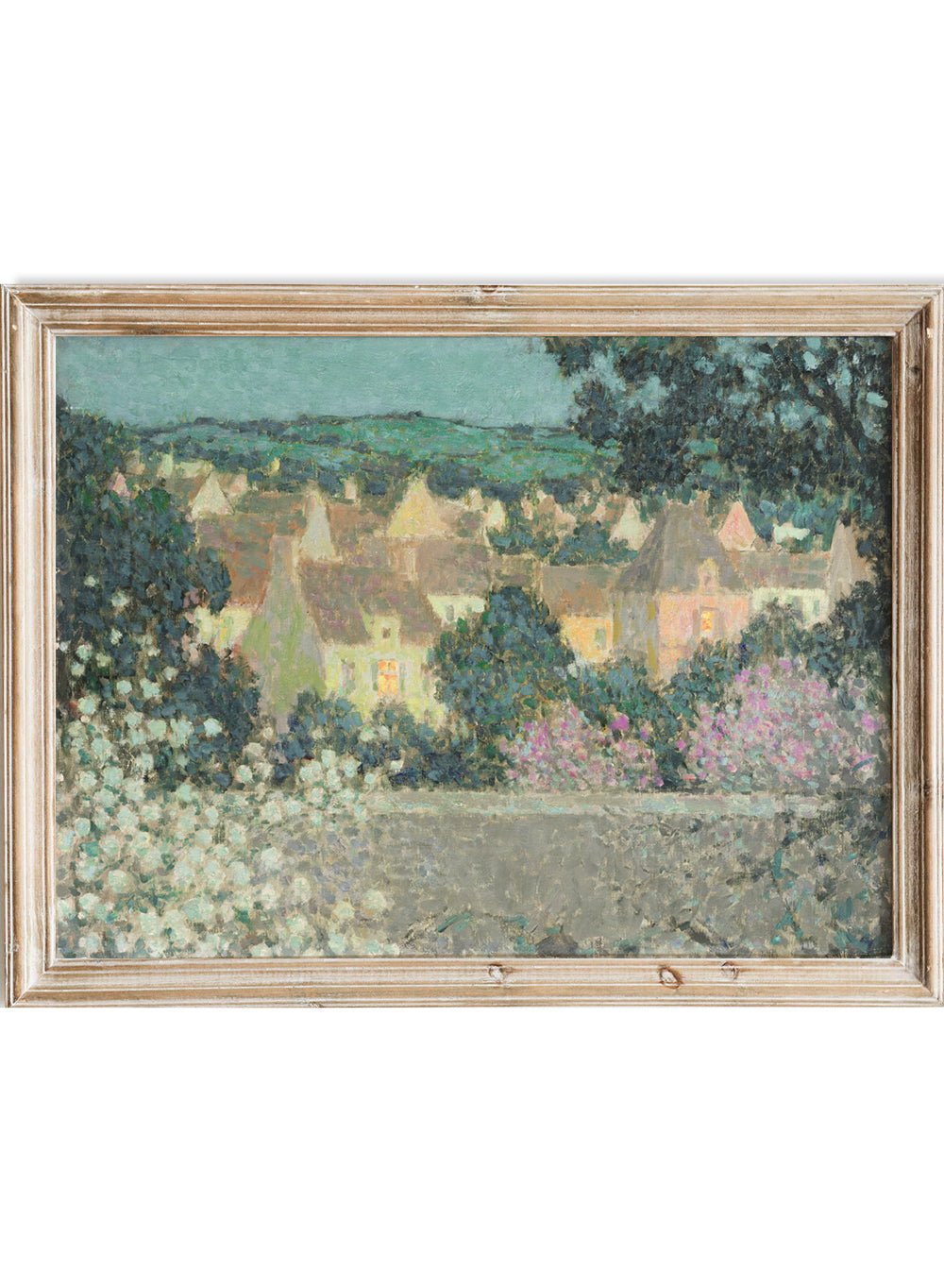 "The Rooftops, Composition" Art Print_Sugar & Canvas