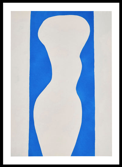Henri Matisse Forms from Jazz 1947 Vintage Wall Art Print | Matisse Abstract Body Figure Fauvism Poster, Cut Out Papiers Decoupes Art