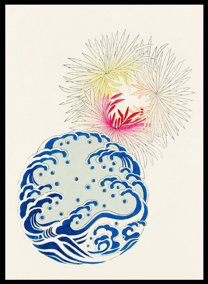 Watanabe Seitei Nature illustration Art Print_Sugar & Canvas