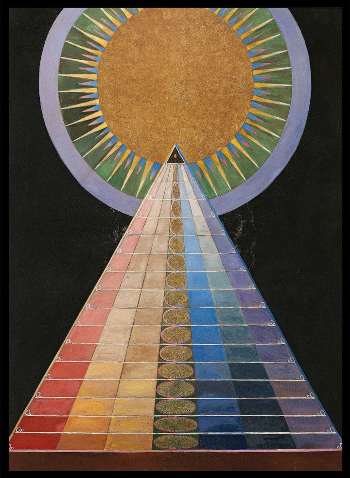 Hilma af Klint Altarpiece No. 1 Group X Art Print_Sugar & Canvas