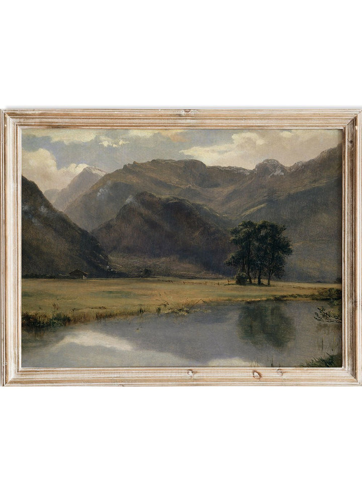 "Landscape in the Canton of Uri" Art Print_Sugar & Canvas