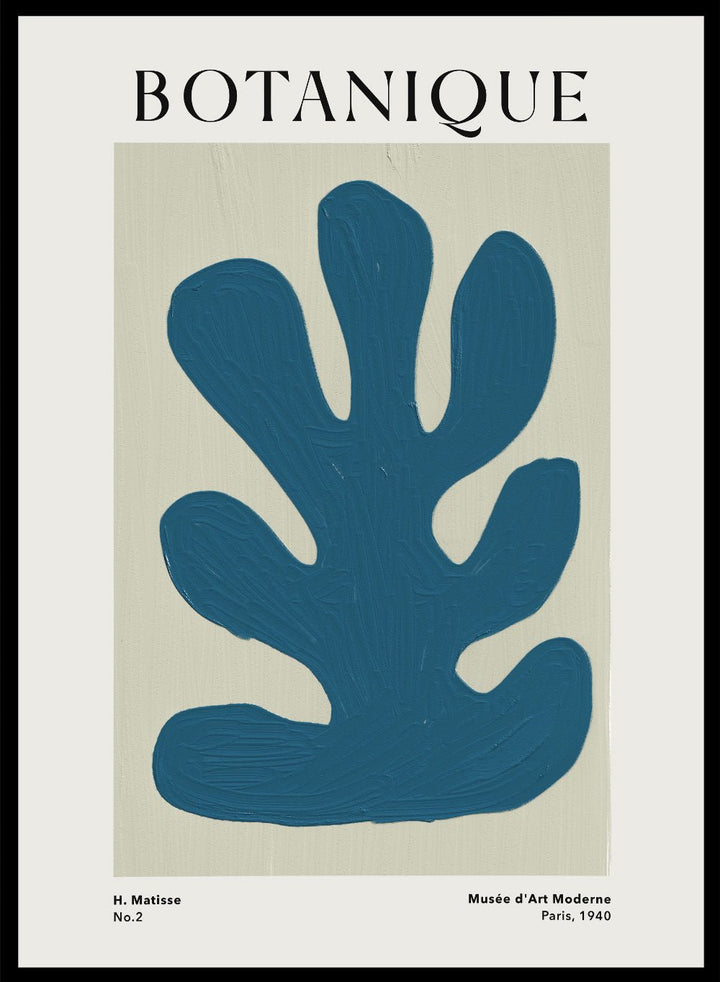 Botanique Cut - Outs Inspired by Henri Matisse Art Print_Sugar & Canvas