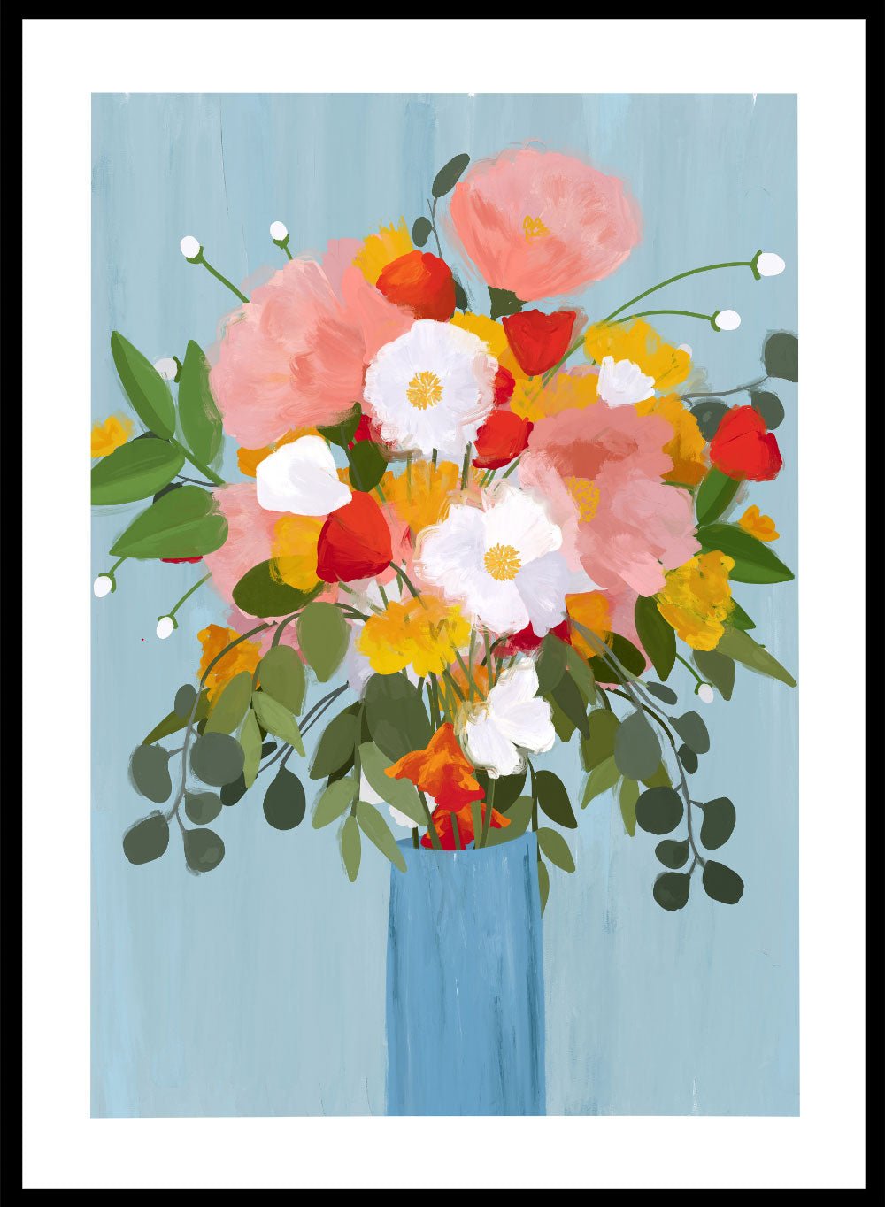 'The Botanist’s Arrangement' Aesthetic Art Print_Sugar & Canvas