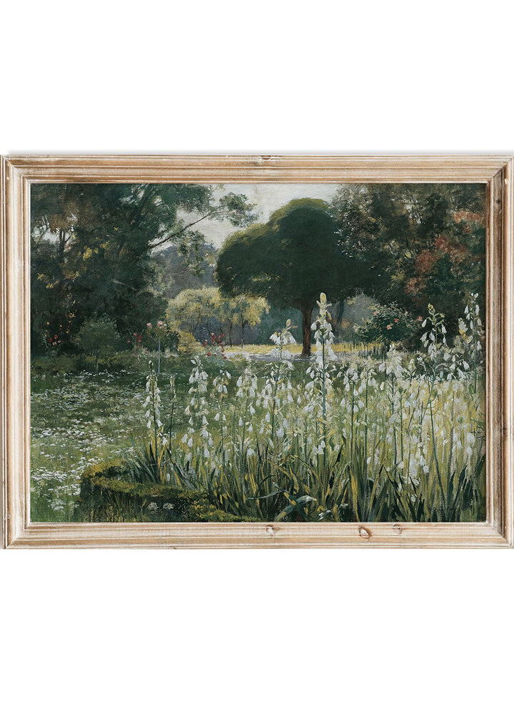 "Summer Hyacinths" Art Print_Sugar & Canvas