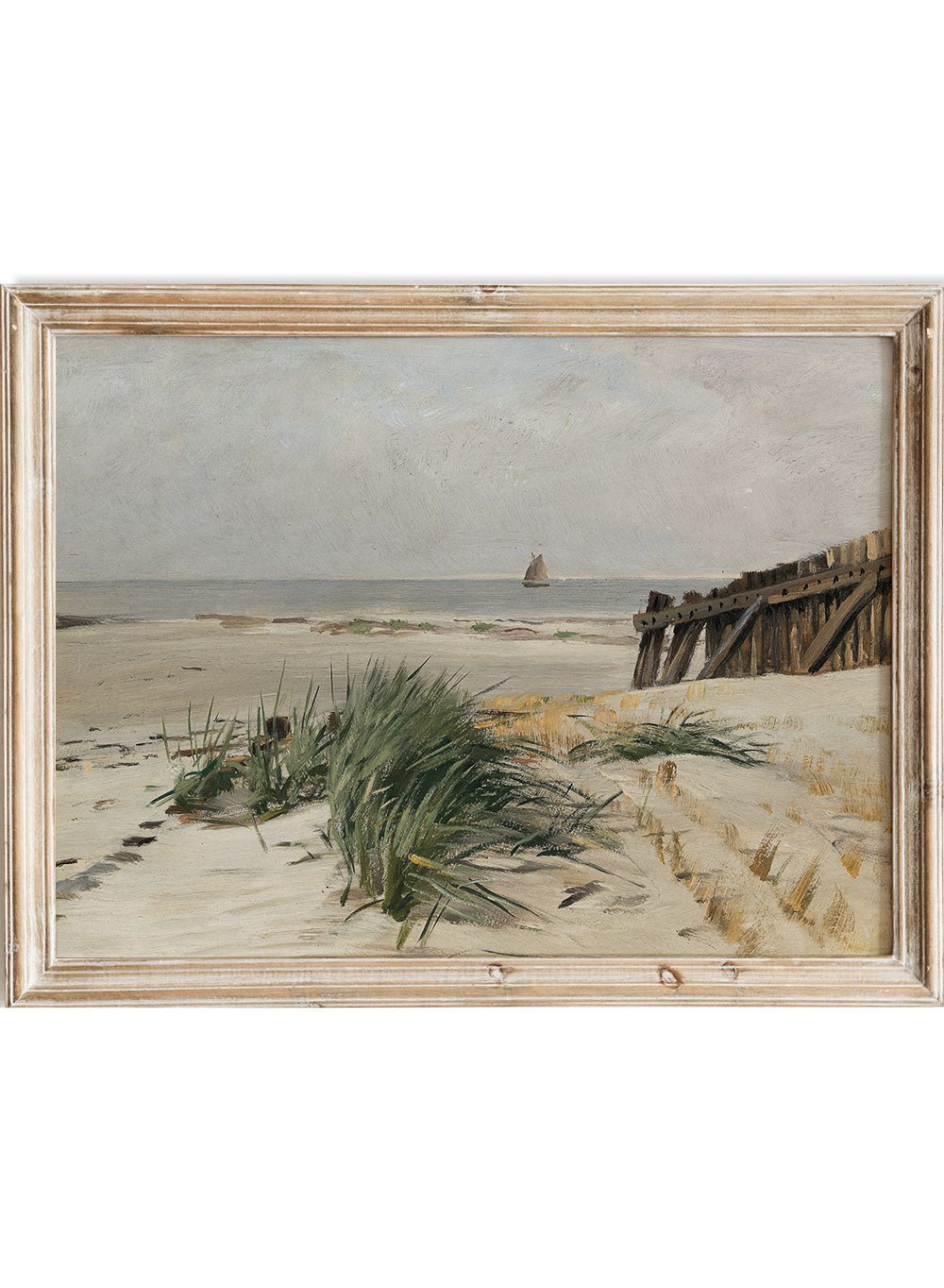 "On the Beach" Art Print_Sugar & Canvas