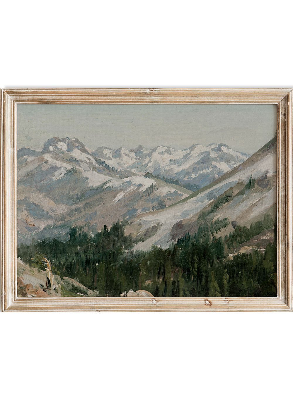 "First Snow" Art Print_Sugar & Canvas