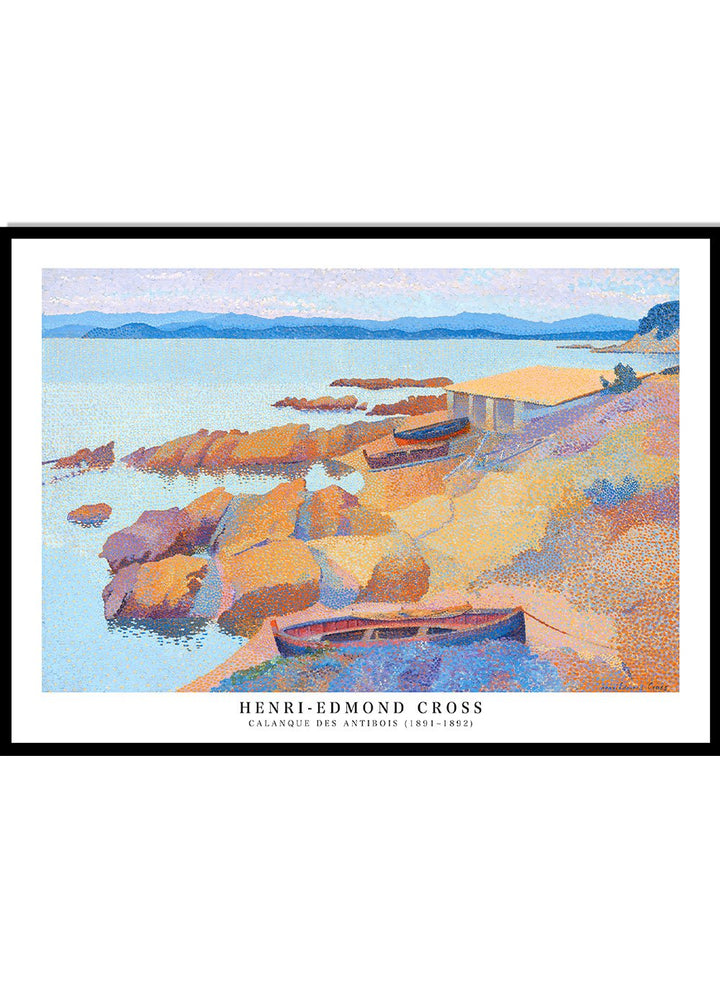Calanque des Antibois by Henri - Edmond Cross Print_Sugar & Canvas