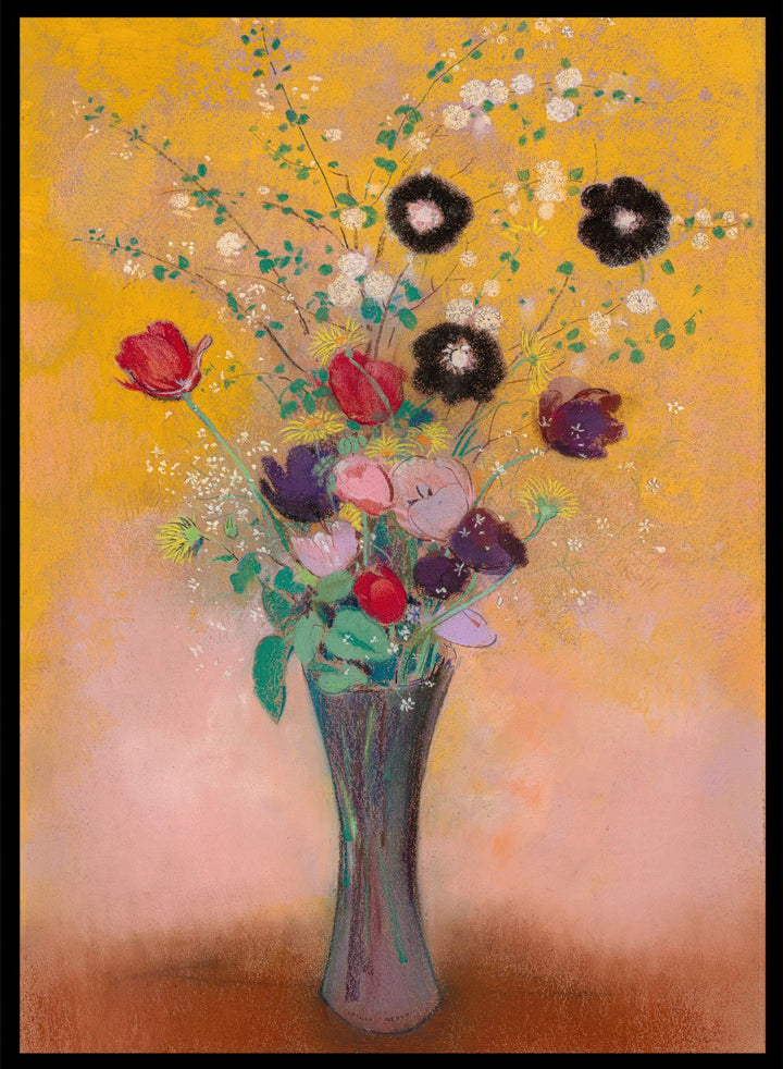 Odilon Redon Vase of Flowers 1916 Art Print_Sugar & Canvas
