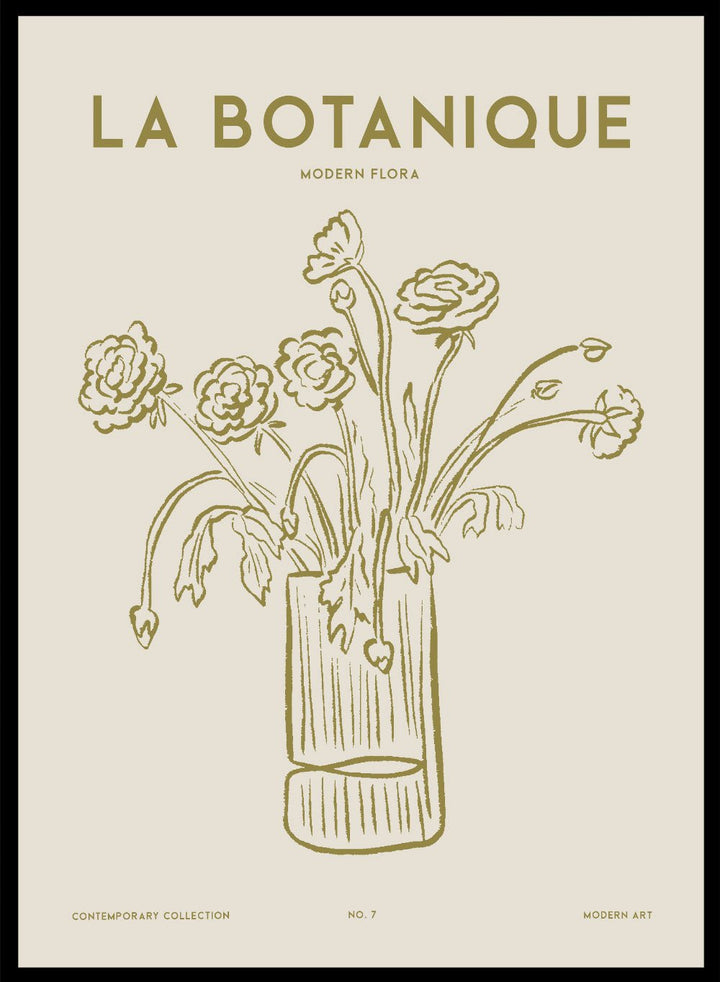 'Modern Flora 07' Aesthetic Art Print_Sugar & Canvas