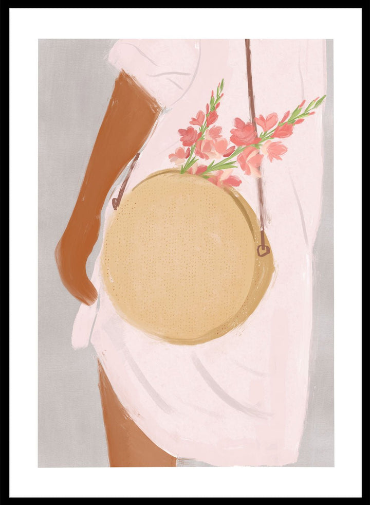 'Spring Stroll' Aesthetic Art Print_Sugar & Canvas