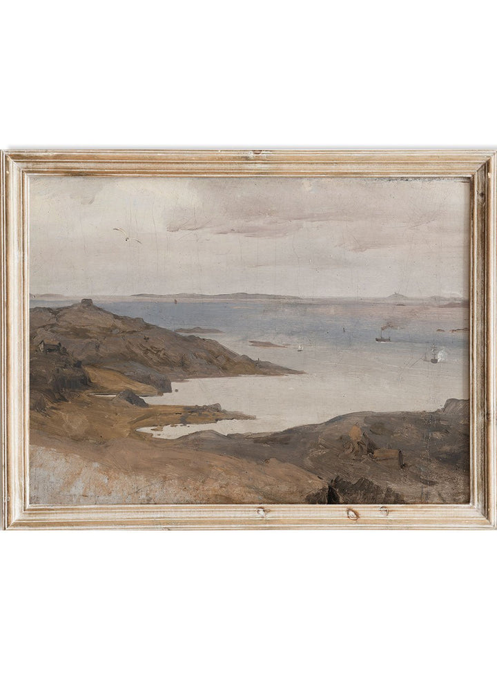 "Motif from Bohuslan" Art Print_Sugar & Canvas