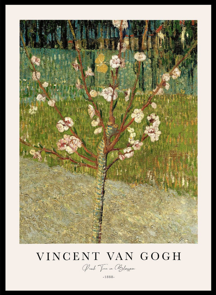 Van Gogh Peach Tree in Blossom Art Print_Sugar & Canvas
