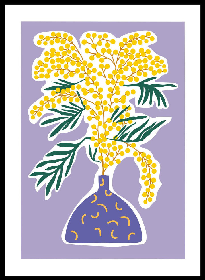 Abstract Flowers Art Print_Sugar & Canvas