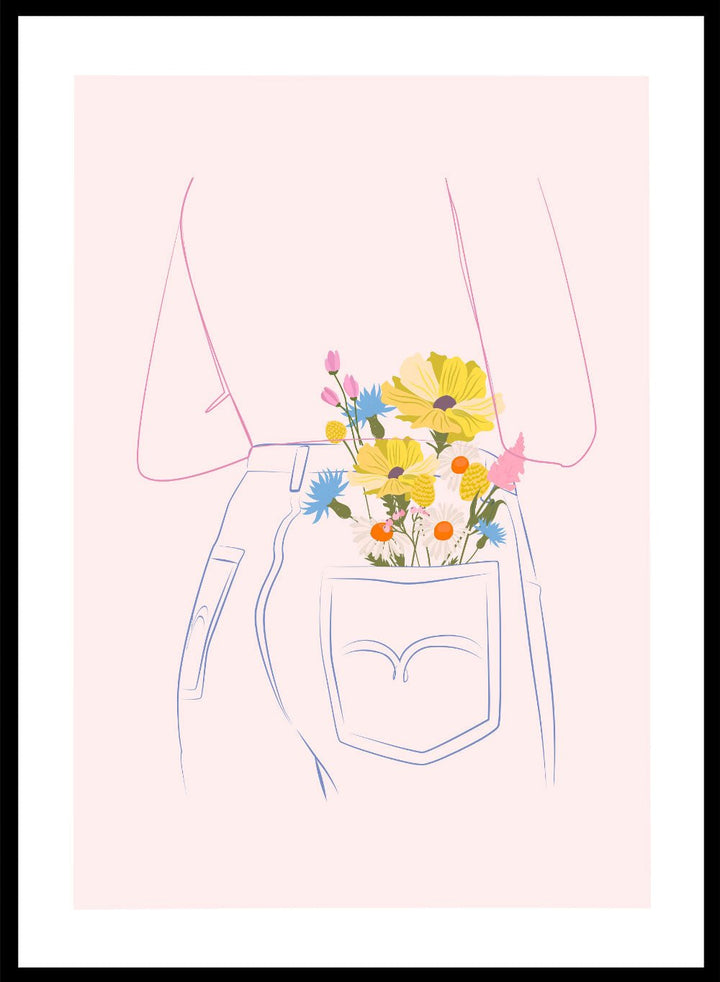 'Pocket of Spring No.3' Aesthetic Art Print_Sugar & Canvas