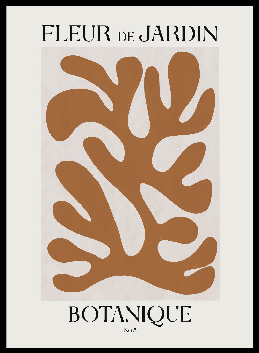 Botanique Cut - Outs Inspired by Henri Matisse Art Print_Sugar & Canvas