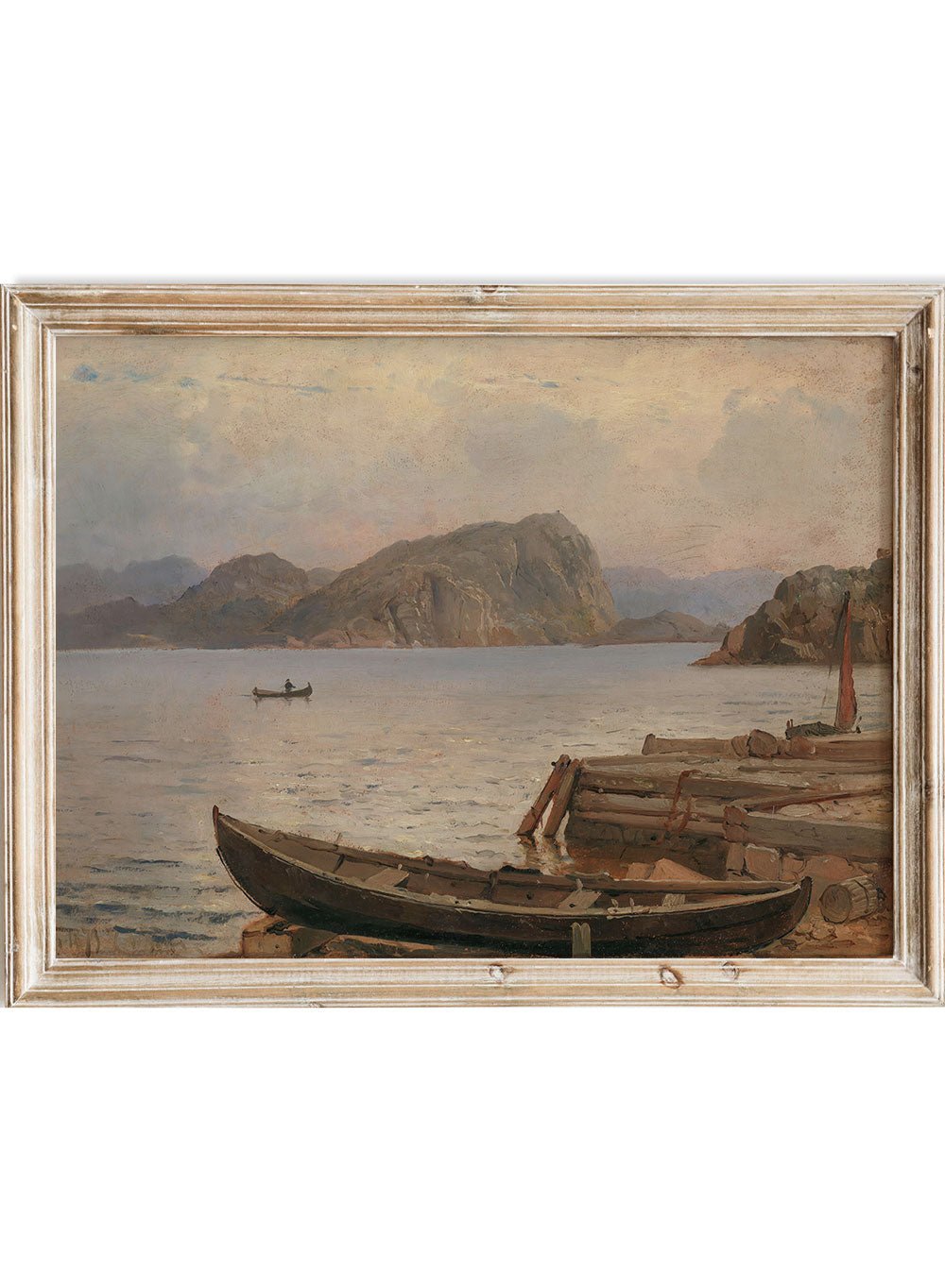 "River Landscape" Art Print_Sugar & Canvas