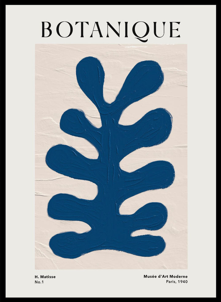 Botanique Cut - Outs Inspired by Henri Matisse Art Print_Sugar & Canvas