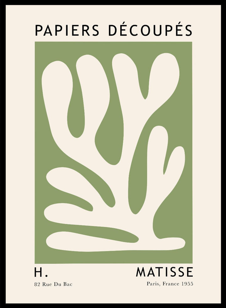 Henri Matisse The Cut - Outs Art Print M157_Sugar & Canvas