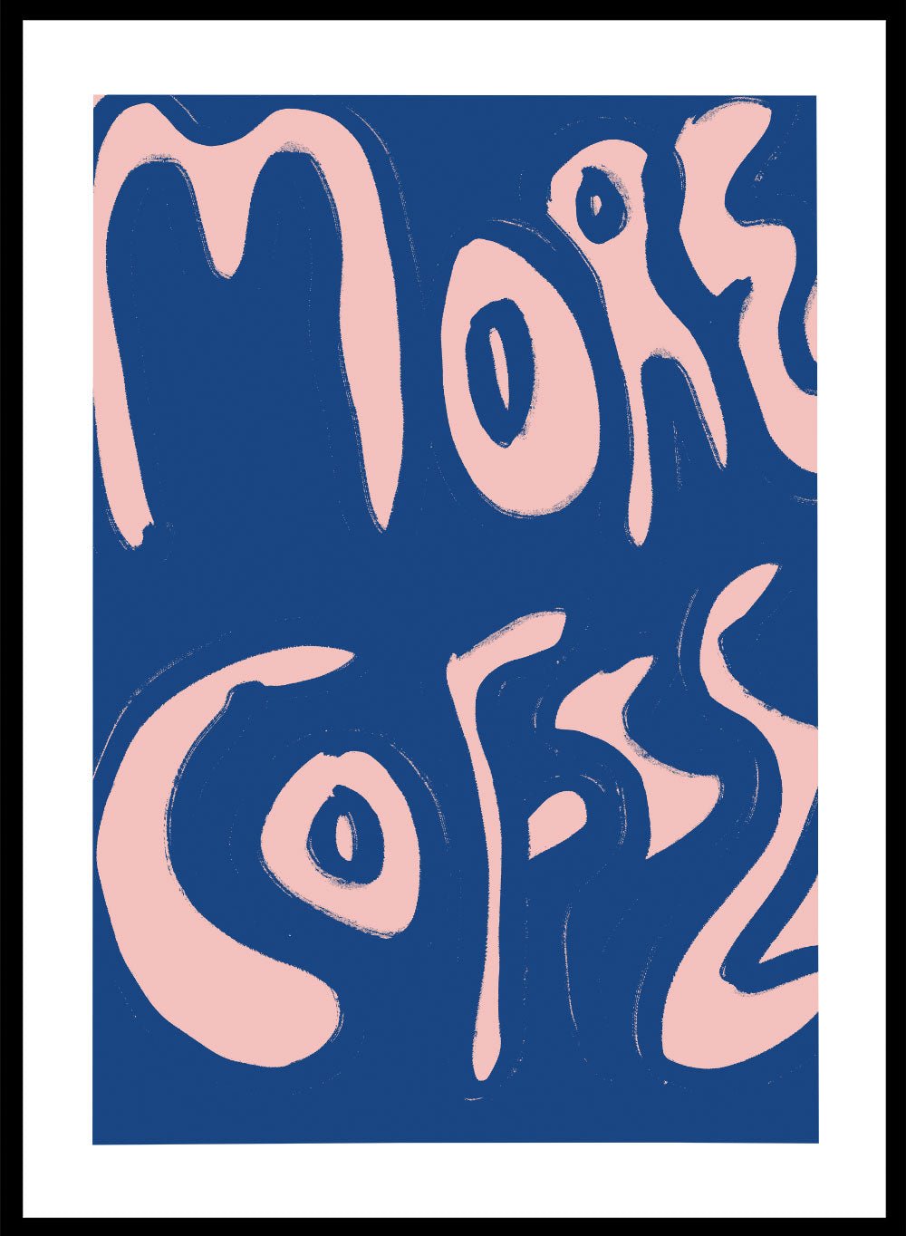 'More Coffee' Aesthetic Art Print_Sugar & Canvas