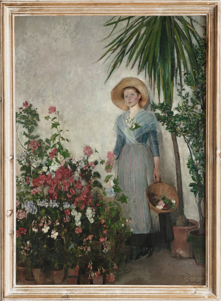 "In the Orangery" Art Print_Sugar & Canvas